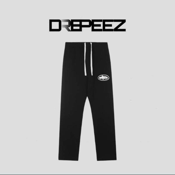 corteiz pants black