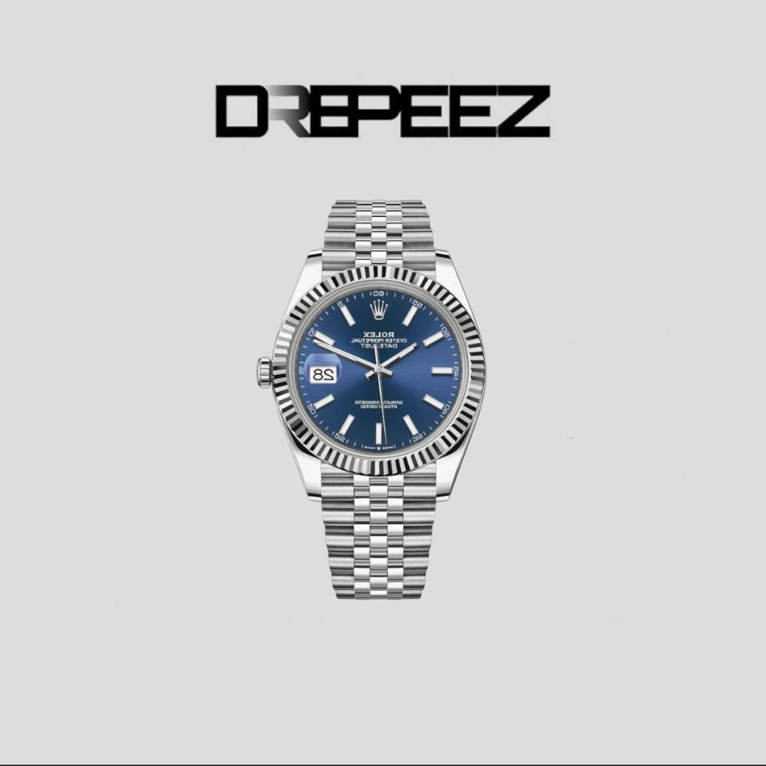 Rolex Datejust Blue Index Dial