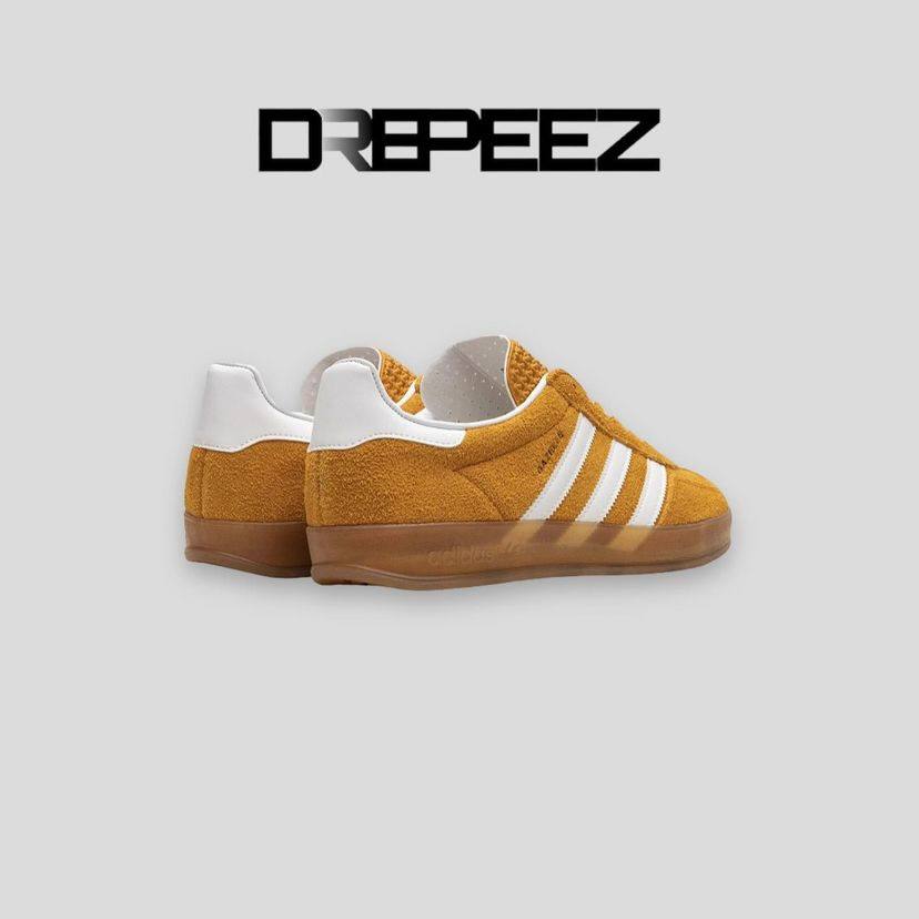 Adidas Gazelle Indoor Orange Peel White