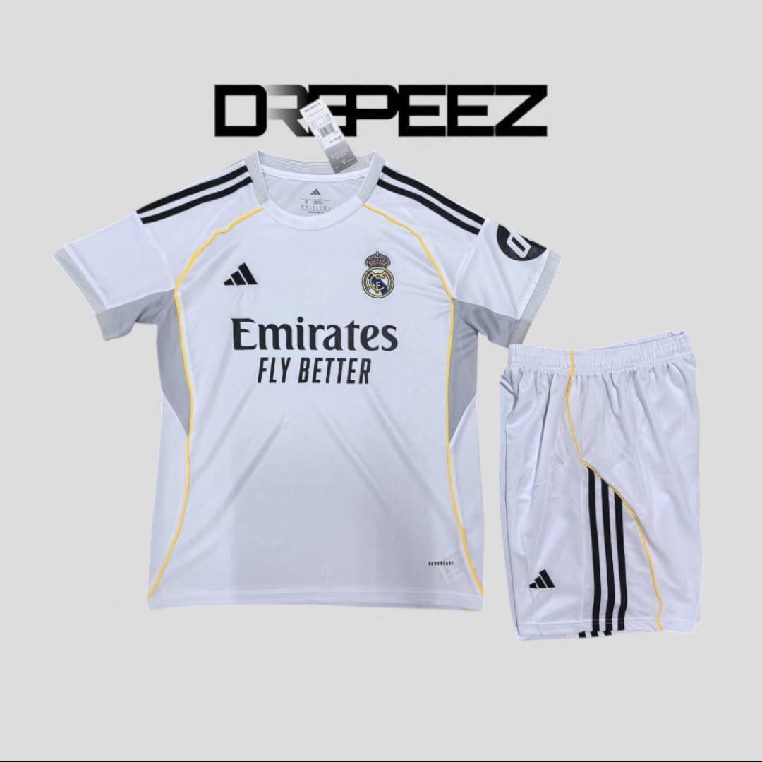 Real Madrid Youth Home Kit 25/26