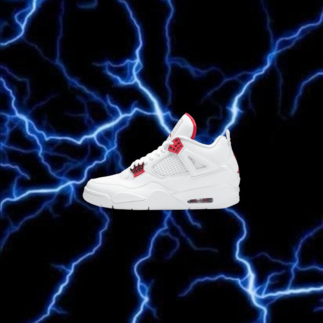metallic red jordan 4