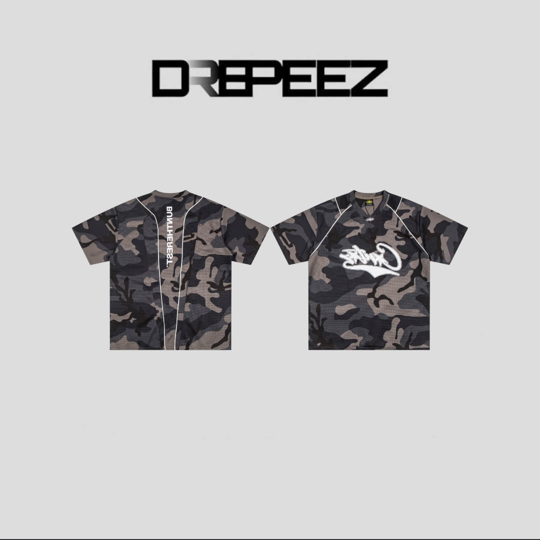 Corteiz BTR Practice Top Black Camo – Fairfax Streetwear