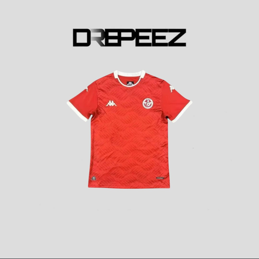 Tunisia Home Kit Kids Jersey 2025 2026