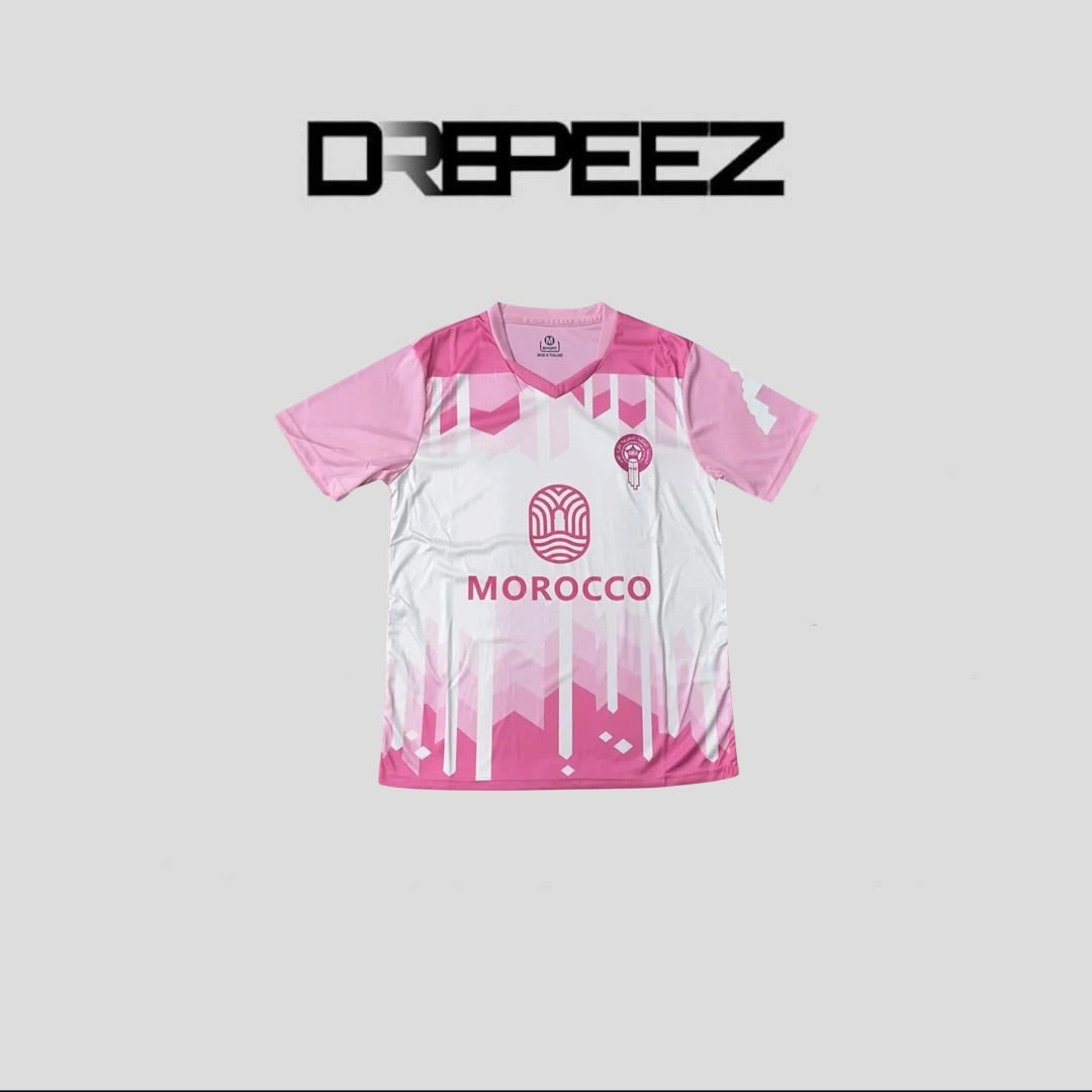 Morocco Pink 2026 World Cup Jersey