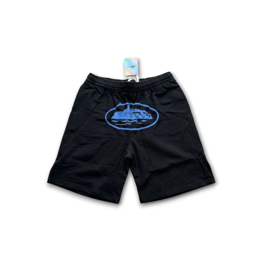 Corteiz OG Alcatraz Shorts Black