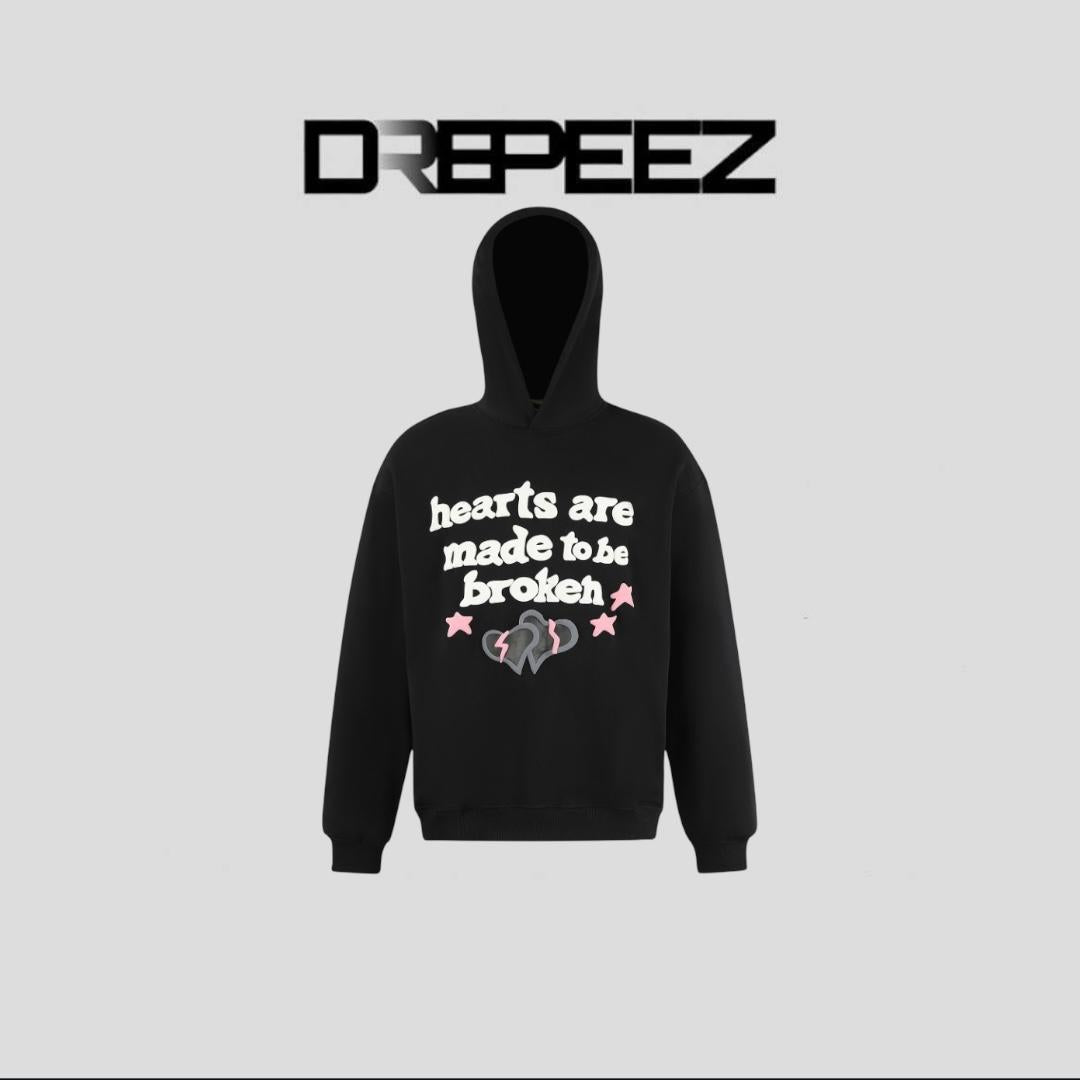 BROKEN PLANET logo-print Hoodie