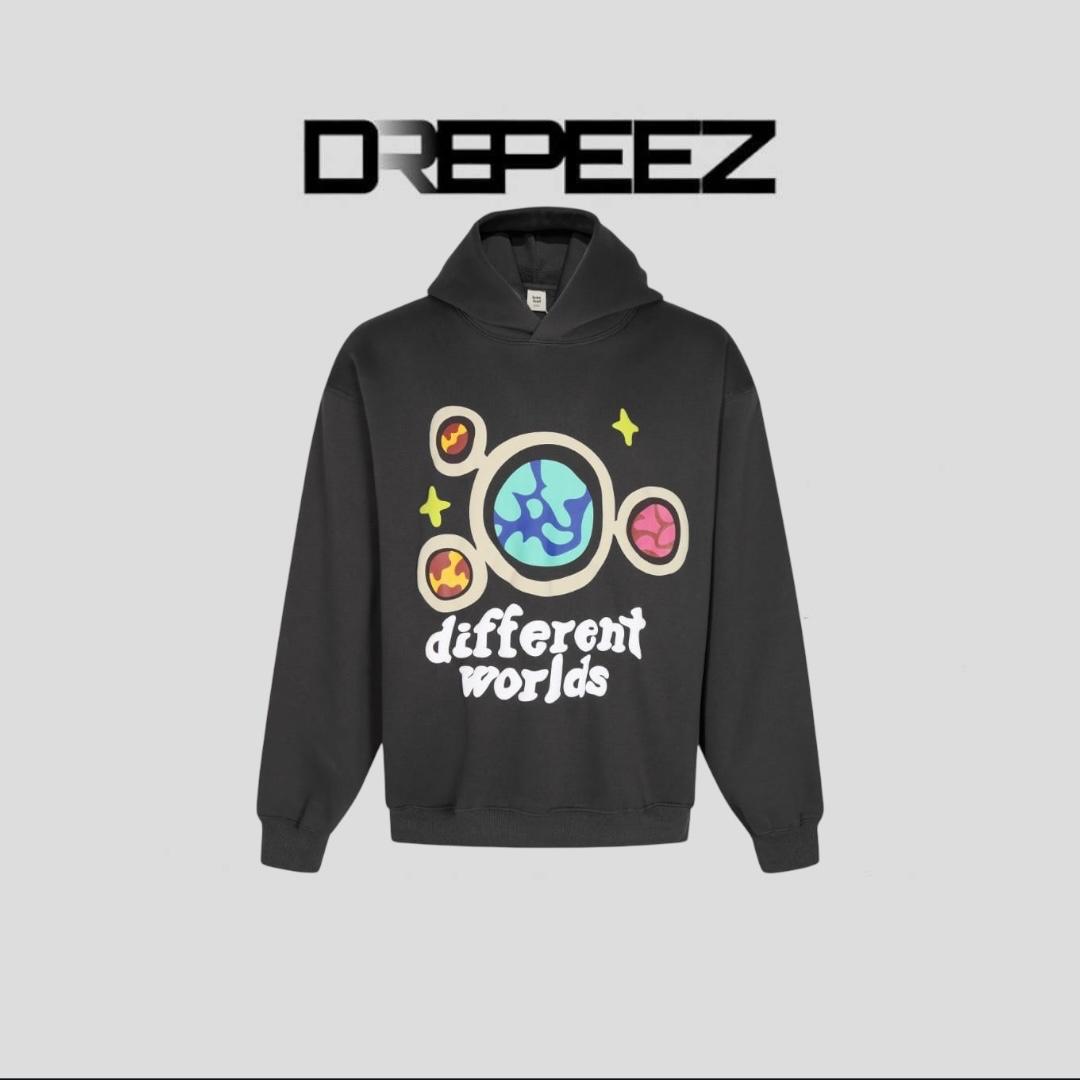 BROKEN PLANET logo-print Hoodie