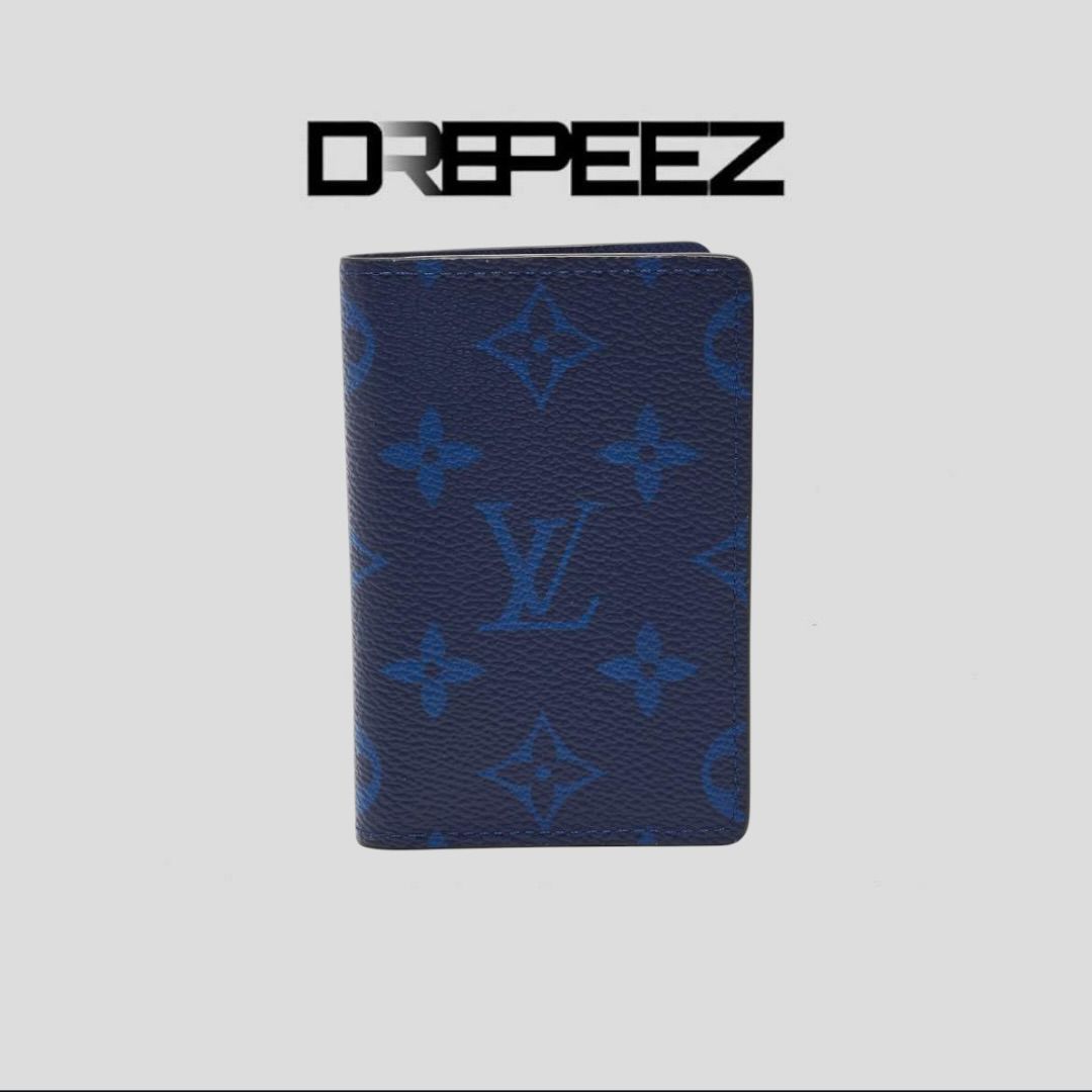 Louis Vuitton Navy Blue Monogram Canvas and Taiga