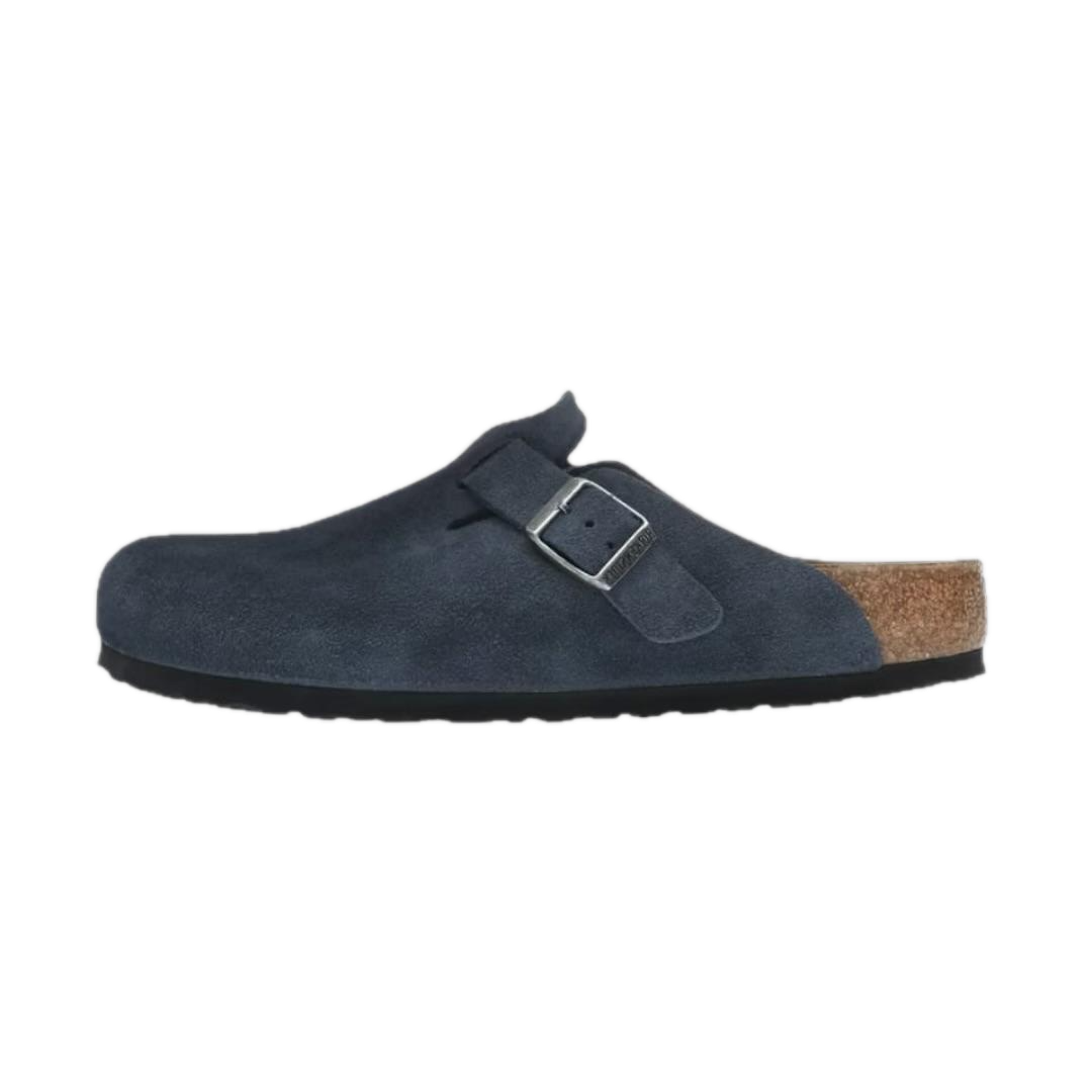 Birkenstock Boston Suede New Navy