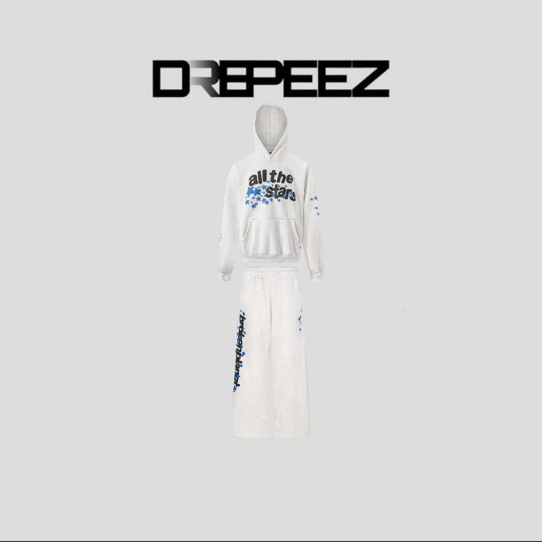 BROKEN PLANET HOODIE AND PANTS SET