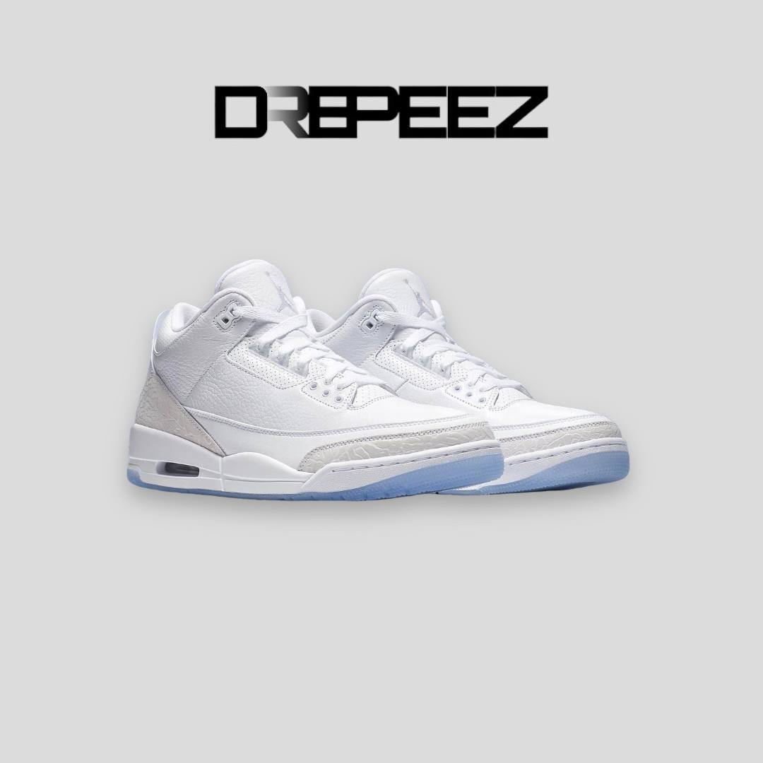 AIR JORDAN 3 RETRO "Pure White"