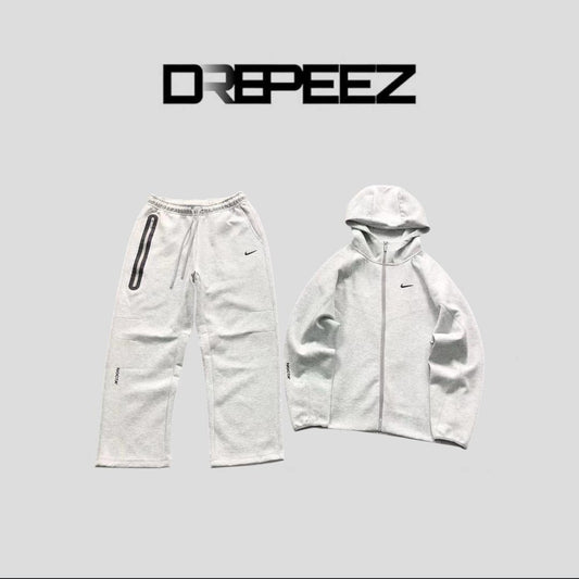 Nike x NOCTA Tech Fleece Grey Hoodie & Joggers Set