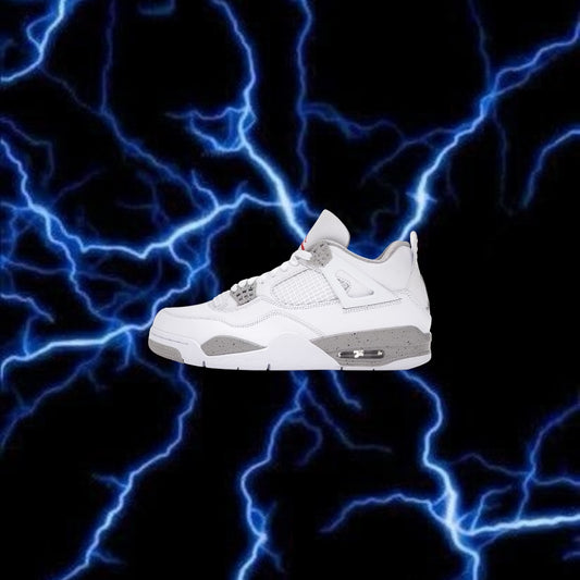 white oreo jordan 4