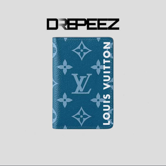 Louis Vuitton Pocket Organizer Atlantic Blue/Monogram