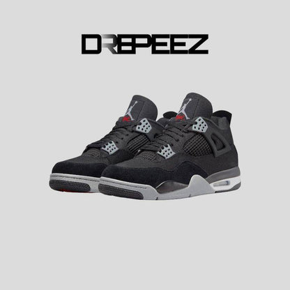 Air Jordan 4 Retro "Black Canvas"