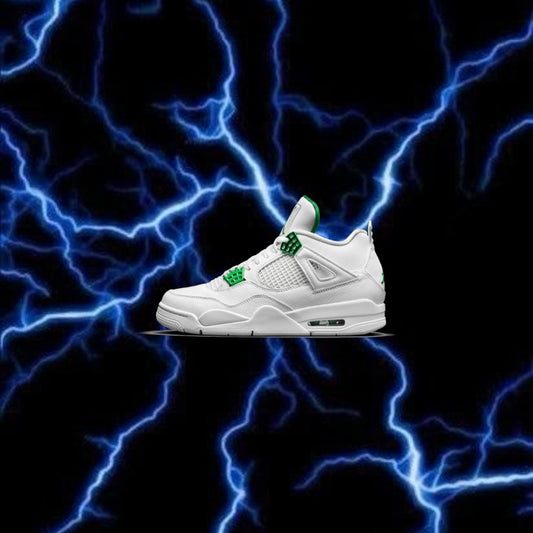 metallic green jordan 4