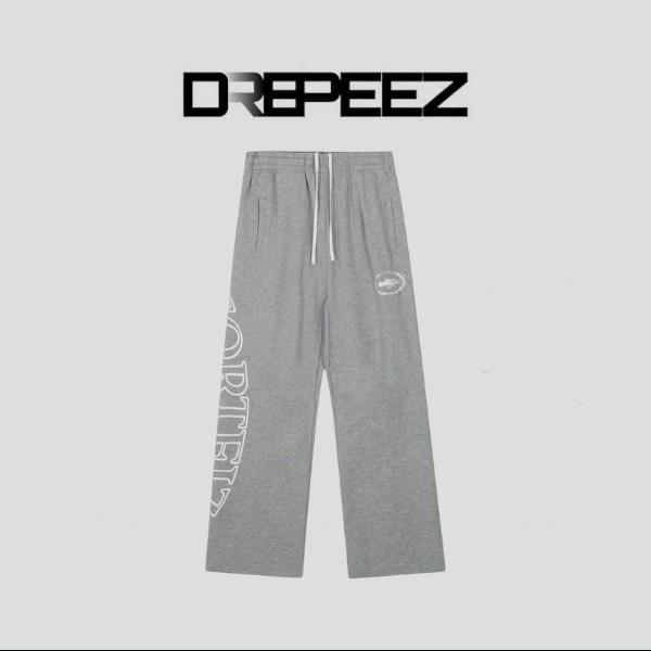 corteiz pants grey