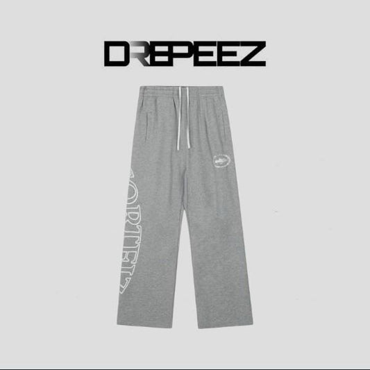 corteiz pants grey