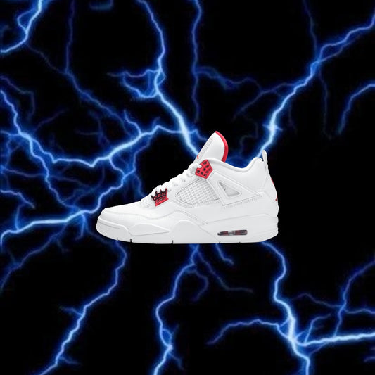 metallic red jordan 4