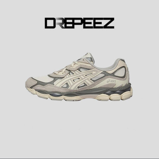 ASICS Men's Gel-NYC Trainers, Cream Oyster Grey