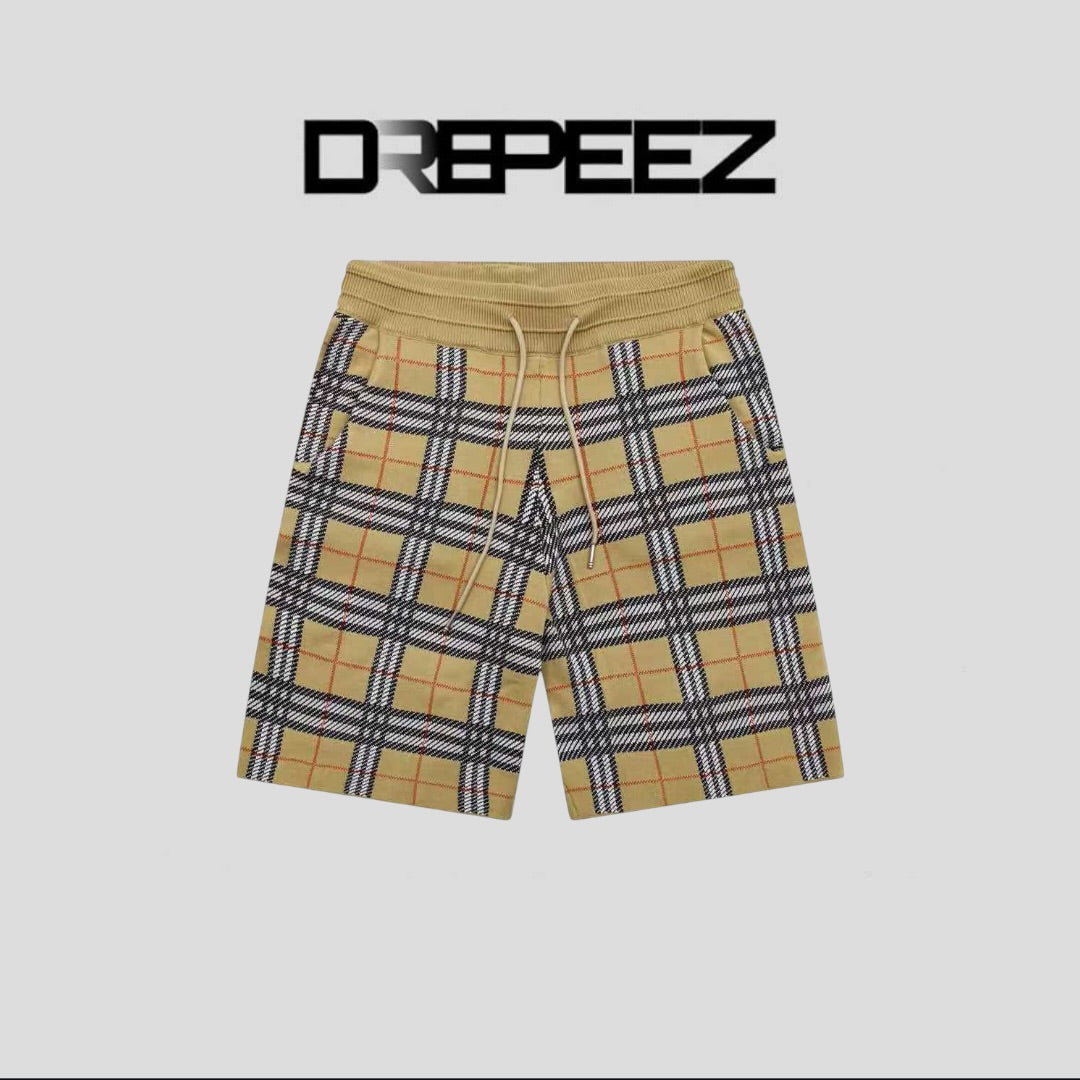 Burberry Checked Jersey Shorts