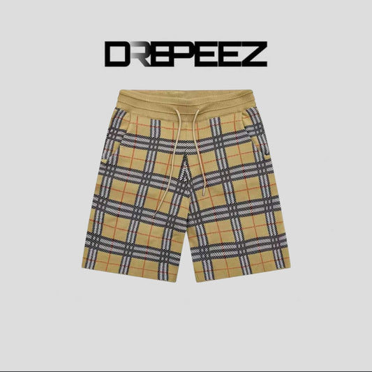 Burberry Checked Jersey Shorts