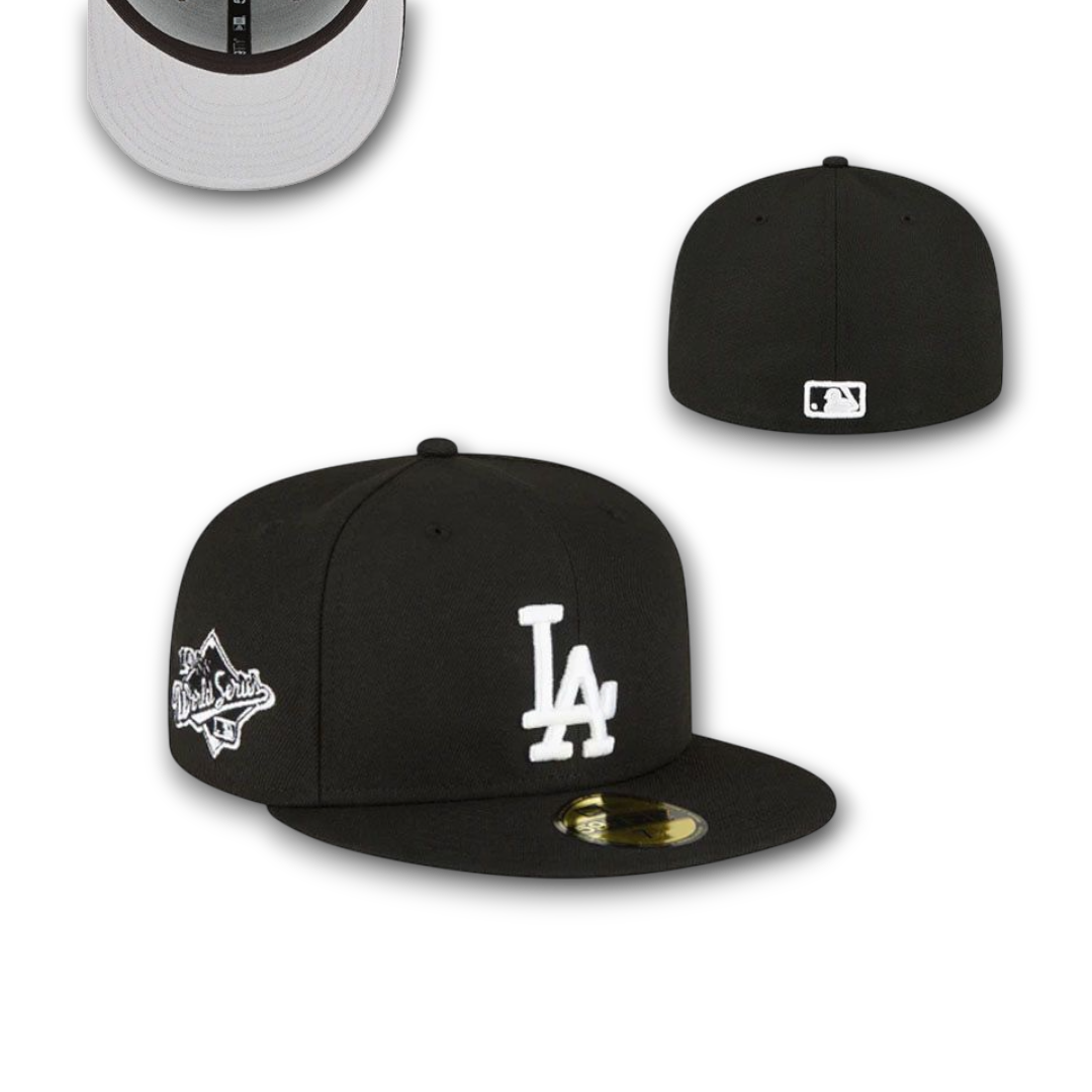 Los Angeles Dodgers Black and White World Series Champs