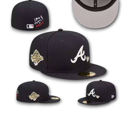 Gorra New Era Atlanta Braves Team Heart 59fifty Fitted Cap