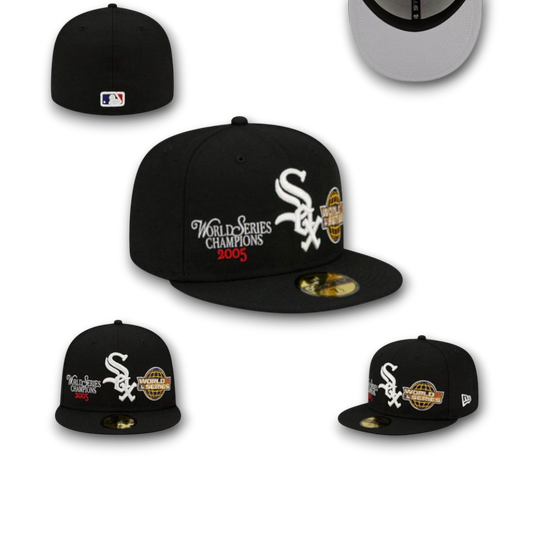 Men's Chicago White Sox New Era Black 2005 World Series