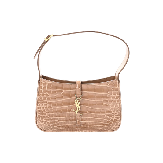 Saint Laurent Alligator LE 5 A 7 Hobo Beige