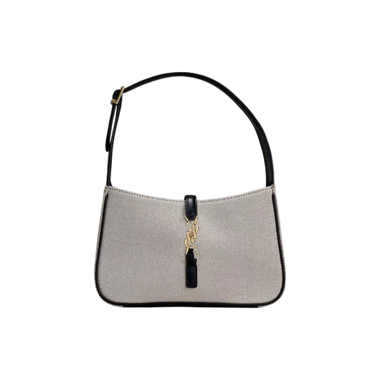 Saint Laurent Le 5 à 7 Mini Shoulder Bag in Patent Leather