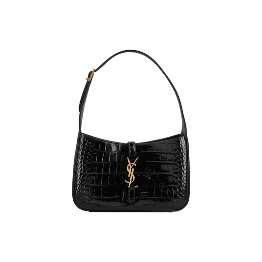 Saint Laurent Le 5 à 7 crocodile-effect Shoulder Bag