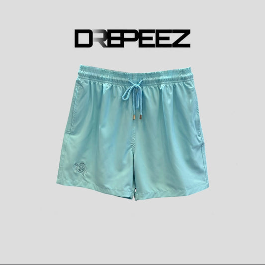 Vilebrequin Packable Drawstring Swim Shorts | Blue