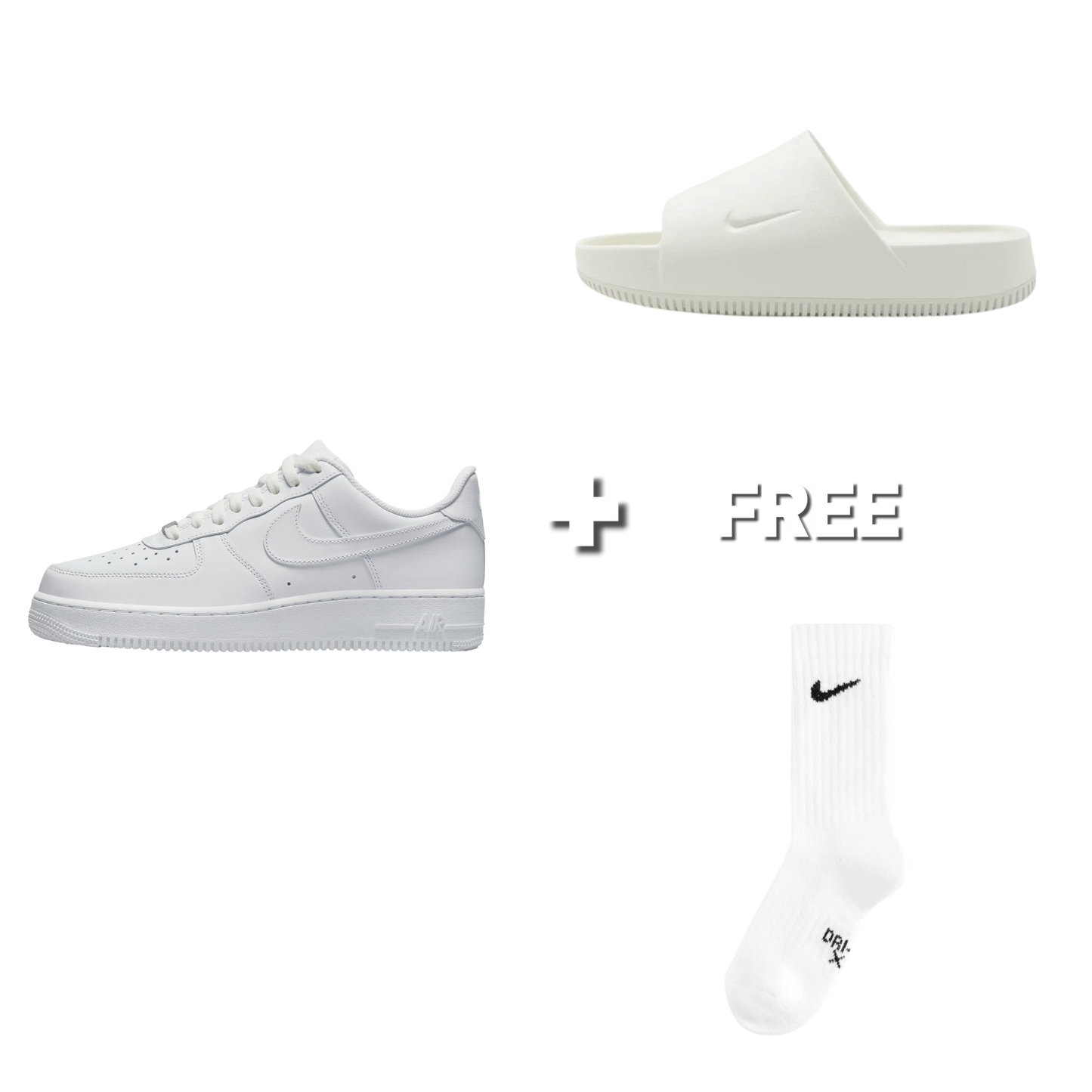 Nike Essentials Bundle White