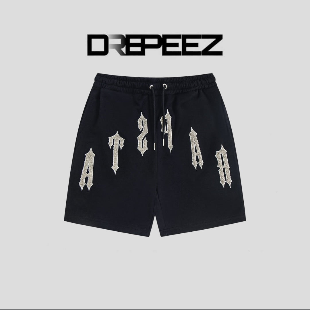 Shorts Casuais Trapstar Com Letras Bordadas