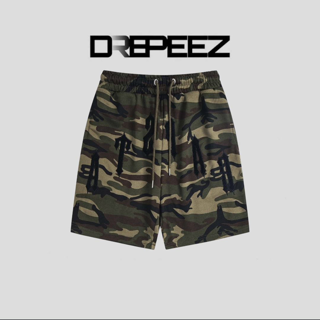 Shorts Casuais Trapstar Com Letras Bordadas