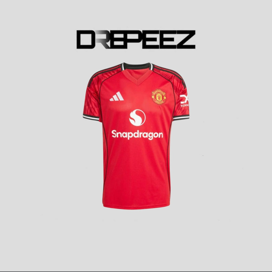 adidas Manchester United 25/26 Home Jersey - Red