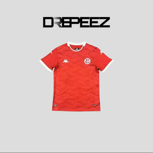 Tunisia Home Kit Kids Jersey 2025 2026