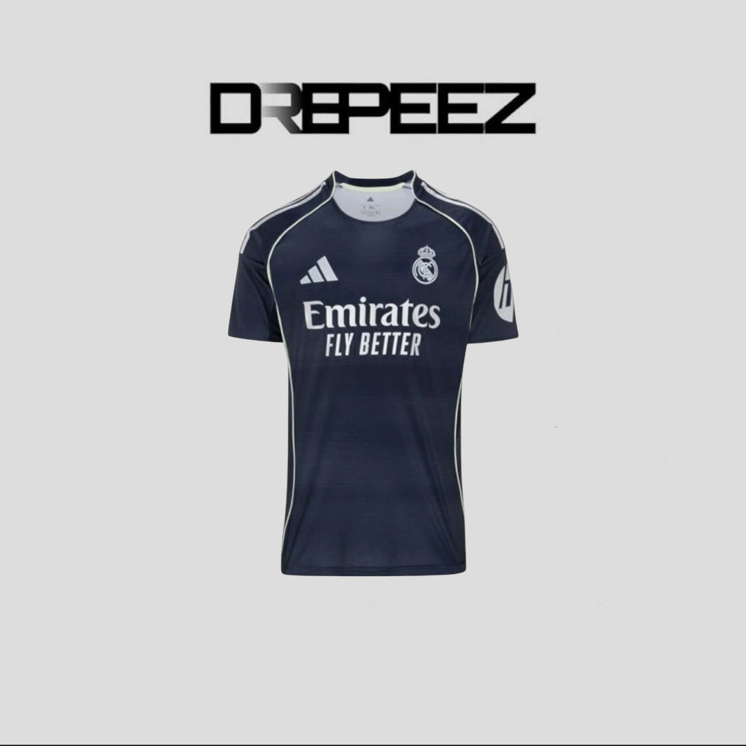 Real Madrid 2025/2026 Away Replica Football Jersey