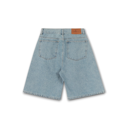 Corteiz Alcatraz Denim Shorts Washed