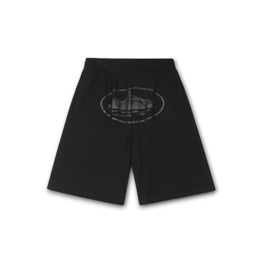 Corteiz OG Alcatraz Shorts Black