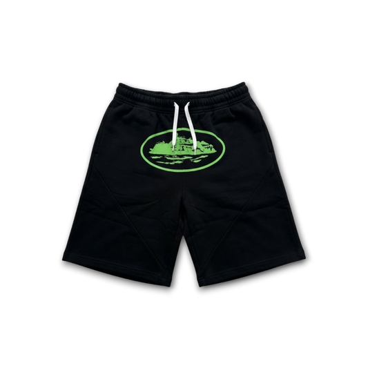 Corteiz OG Alcatraz Shorts Black