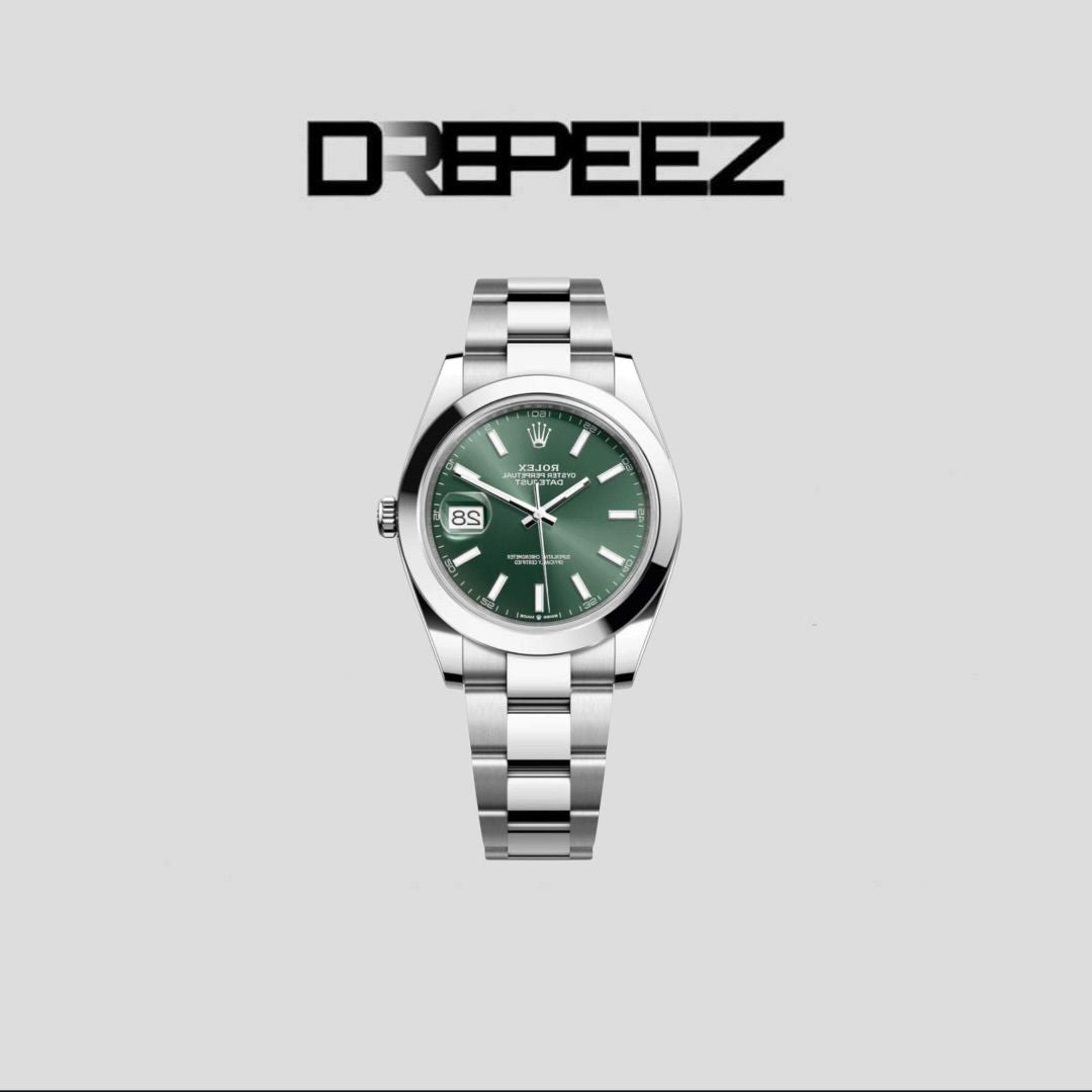 Oyster Perpetual Datejust 41 mm Mint Green