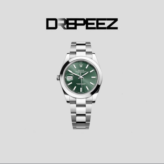 Oyster Perpetual Datejust 41 mm Mint Green