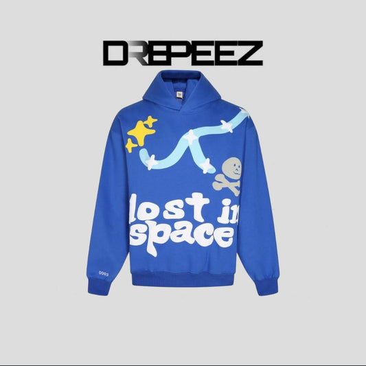 BROKEN PLANET logo-print Hoodie