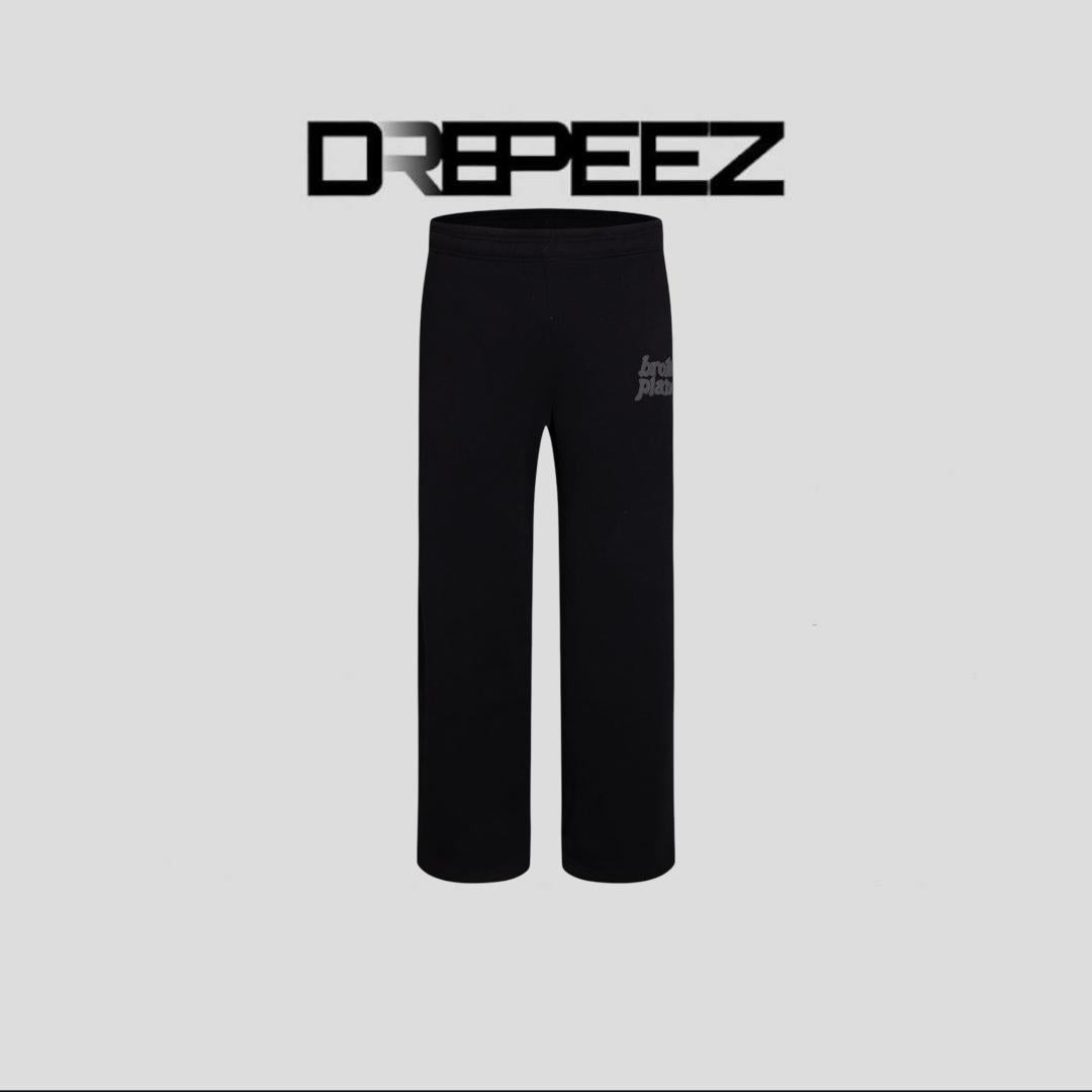 BROKEN PLANET ZIP UP AND PANTS SET BLACK