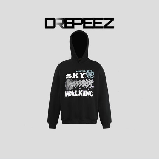 BROKEN PLANET logo-print Hoodie