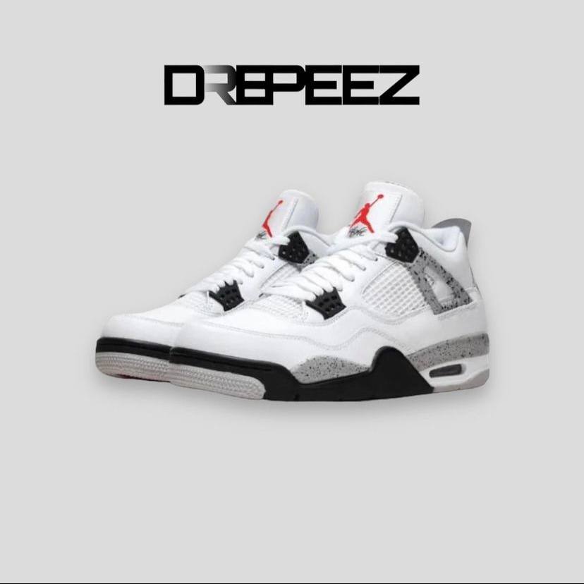 Air Jordan 4 Retro OG White Cement