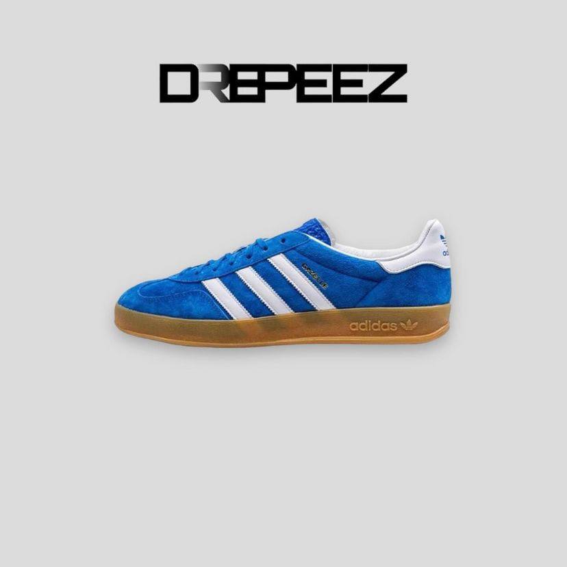 ADIDAS GAZELLE INDOOR 'BLUE BIRD GUM'