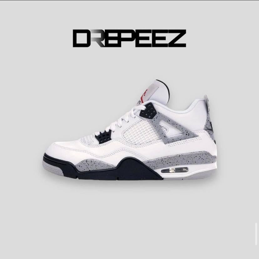 Air Jordan 4 Retro OG White Cement